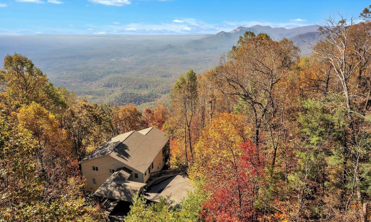 Cleveland Cabin | Amazing view and privacy! Easy car access and walkable to trails.