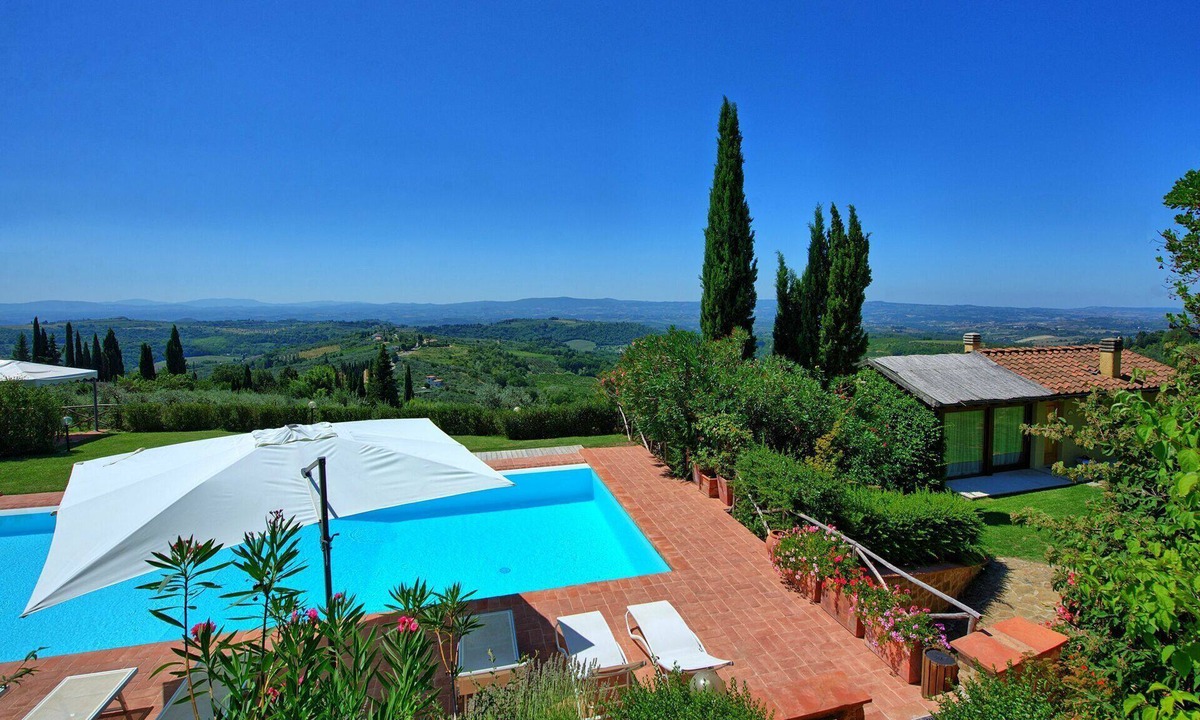Magliano Villa | Casa Lucia - swimming pool, hills of Chianti, Tuscany
