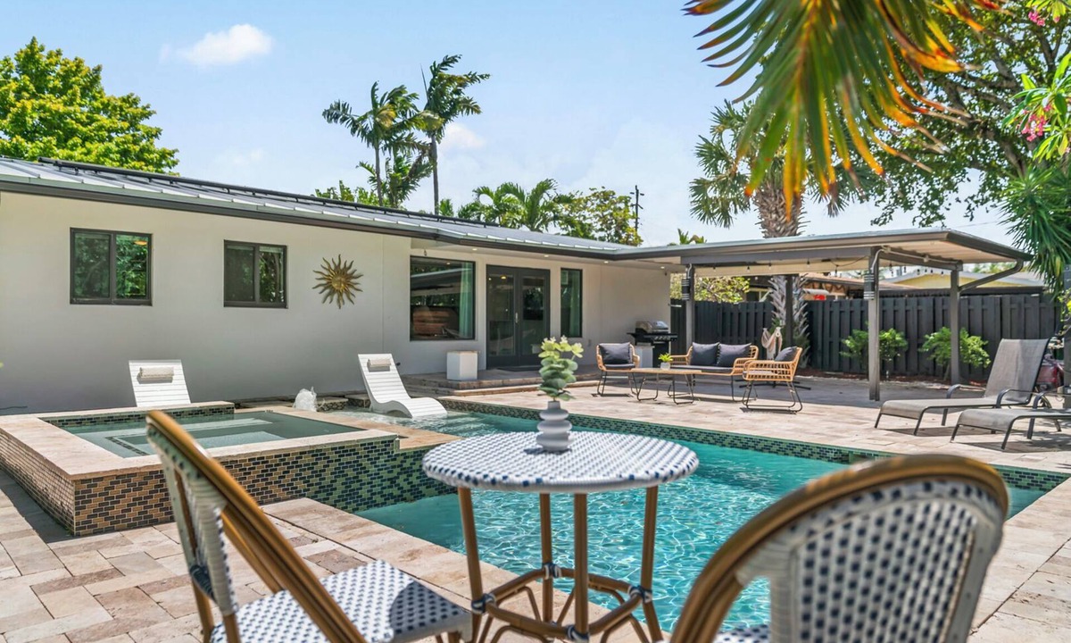 Wilton Manors Villa | Charming Villa Getaway with Pool in Wilton Manors