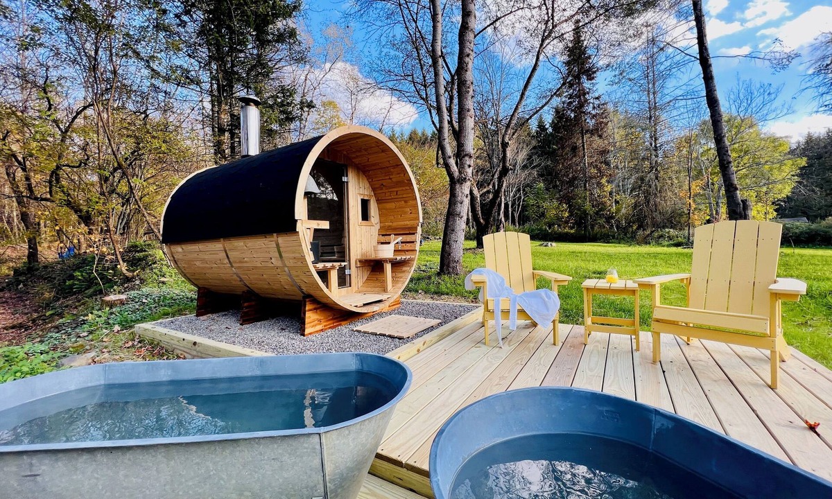 Deposit House | eBikes-Paddleboards-Sauna-Cold Plunge-HotTub-3m to Oquaga Creek SP-Arctic Lake!