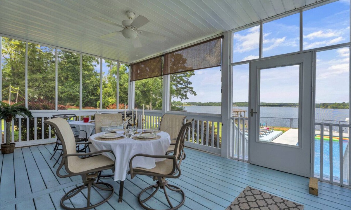 Greenwood House | Lakefront Getaway with Dock, Pool, Sunset Games