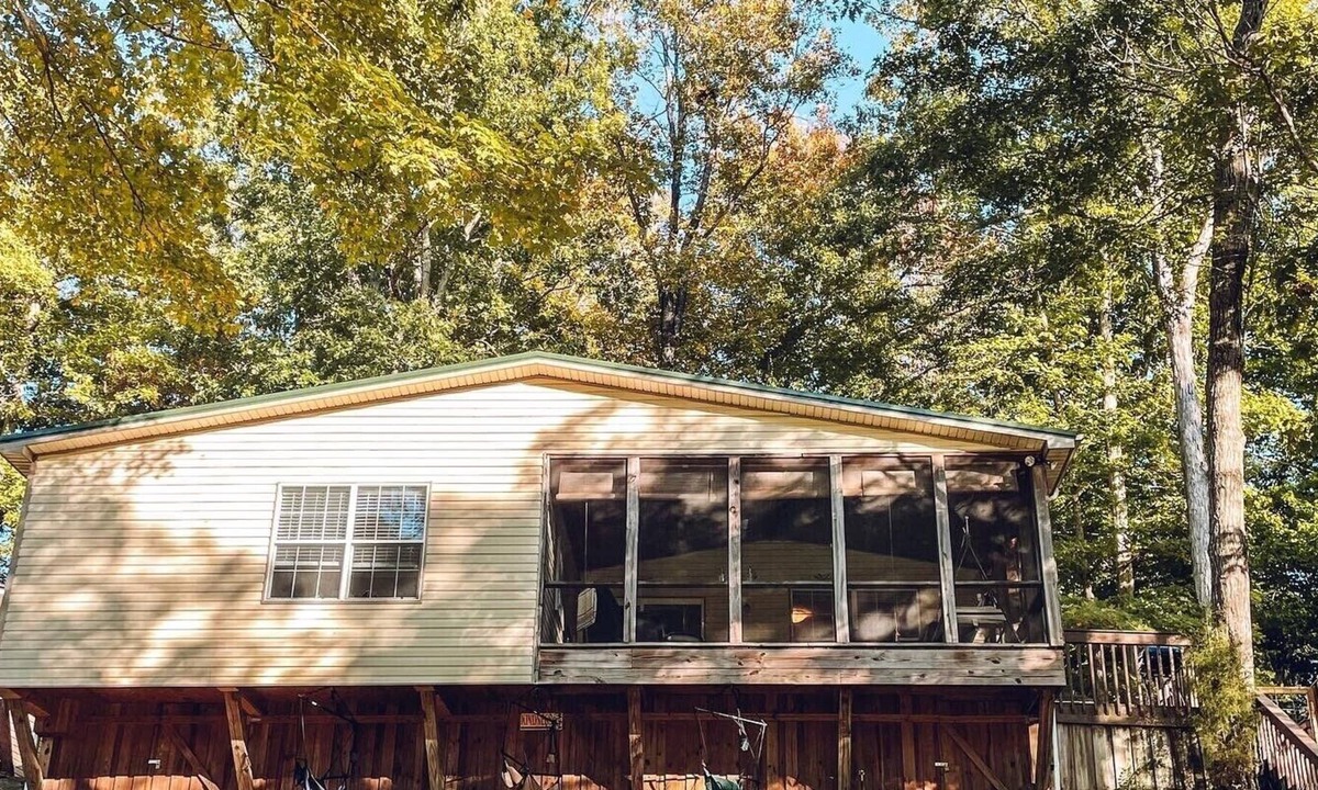 Falls of Rough House | Rough River lakefront - the BEST view for Fall!