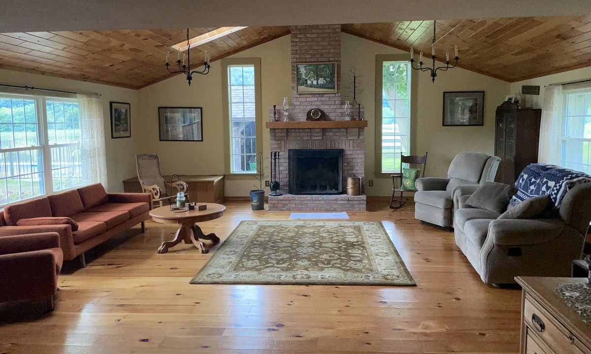 Unadilla House | Scenic, spacious farmhouse with pool. 17 minutes to Cooperstown Allstar Village.