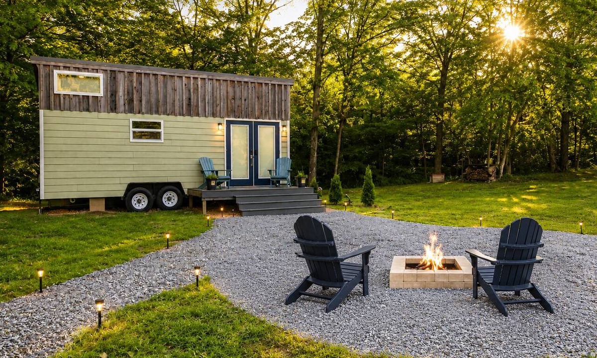 Murray Cabin | Spring-Fed Creekside Tiny – Private Nature Escape Near KY Lake