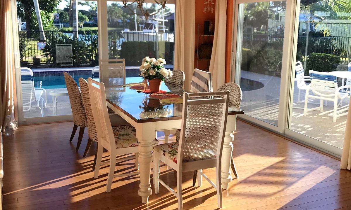 North River Shores House | Stuart Waterfront Tropical Paradise heated pool. Close to beaches and downtown.