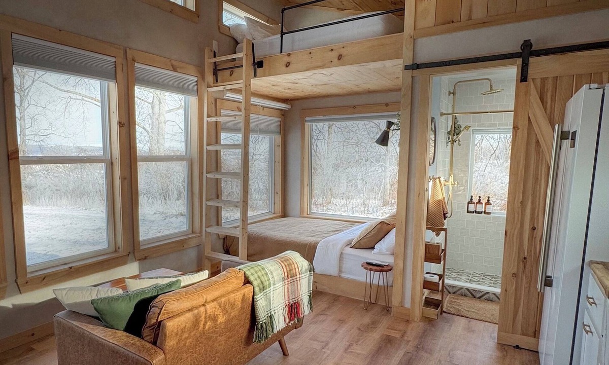 Minden House | The Stead- A tiny home on an Alpaca farm in the beautiful Mohawk Valley.