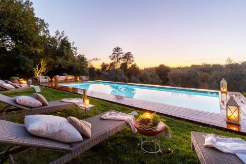 Capannori Villa | Villa Lorena, a Vintage Home with Indoor Pool