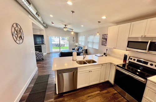 Gypsum Condo | 1 of 4 Waterfront Condo-Style Suites: Clean, Safe & Small Hotel Sleeps 8-32