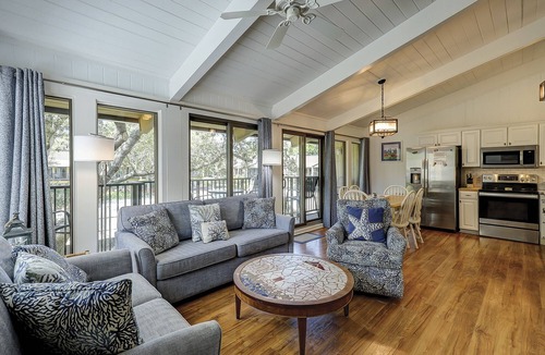 Hilton Head Island Villa | 3 bed/3 bath multi-level villa on South Forest Beach, steps from the ocean