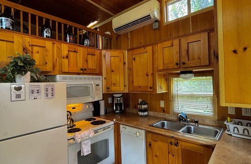 West Newton House | 3 Tiny Cabins Together Lakefront