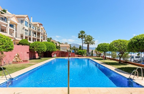 Manilva Apartment | Apartment 'Panoramic Sea Views' with Sea View, Wi-Fi and Air Conditioning