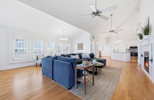 Beachwalk House | Beachfront, Large Deck, Sleeps 9, Open, Airy & Spacious