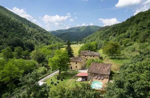 Borgo San Lorenzo Villa | Beautiful private villa with private pool, WIFI, TV, patio and panoramic view, close to Florence