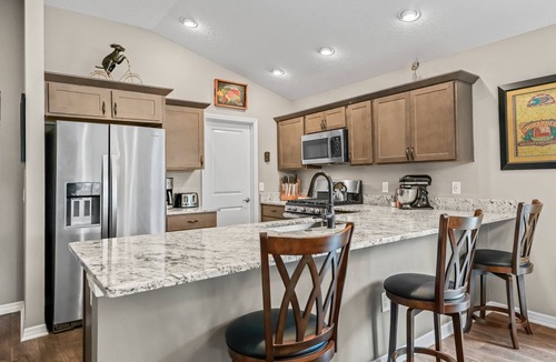 Wildwood Villa | Charming 2 Bed, 2 Bath Courtyard Village in Fenney with Golf Cart Included