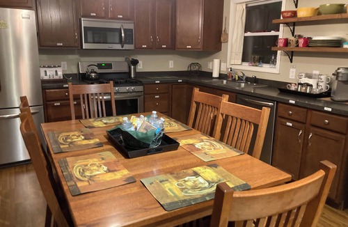 Brackney House | Cozy 2B/2B cabin. Private setting. Brackney, PA. Add. 1B/1B ds Apt. extra charge