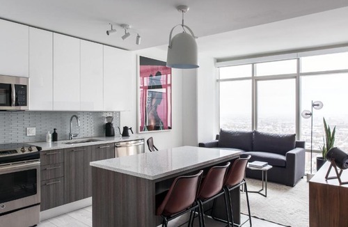 Midtown Village Apartment | Creative 2BR Downtown w/ Game Room