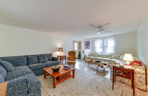 Walton House | Fire Pit & On-Site Pond: Wooded Walton Home!