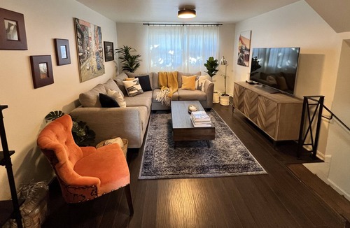 North Bethesda House | Fun Mid-Century Split Level