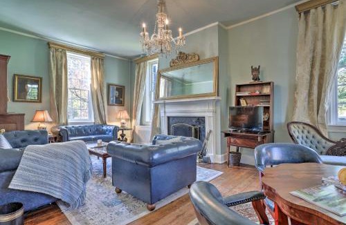 Warrenton House | Historic Warrenton Home w/Patio & Hot Tub!