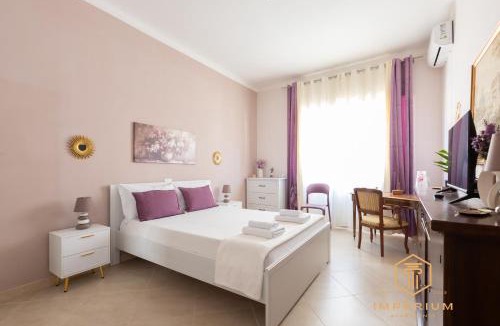 Cinecitta Apartment | Imperium Aquaeductus - 5 min Metro, 8 Pax, 4 BDRM, 2 baths, A-C, park view
