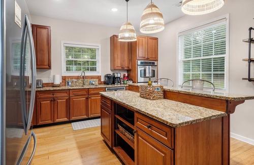 Waterloo House | Lake front/kayaks/private dock/firepit/game room w/pool table/sleeps up to 14