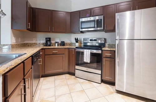 Chillum Apartment | Landing | Modern 1BD, Pool, Courtyard