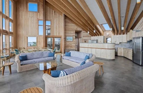 Pine Orchard House | Lux Private Island with Window Wall Modern House