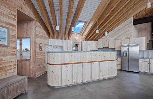 Pine Orchard House | Lux Private Island with Window Wall Modern House