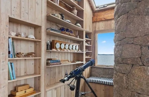 Pine Orchard House | Lux Private Island with Window Wall Modern House