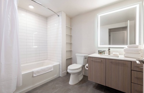 Mountain View Apartment | Luxury One Bedroom with Full-Service Amenities