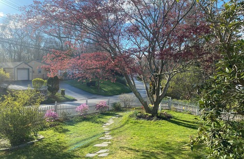 Guilford House | Mid-Century Shoreline Cottage; Birder Paradise