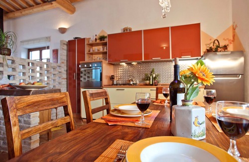 Montefiore dell'Aso Apartment | Mountains and sea. Vacation apartment with a view
