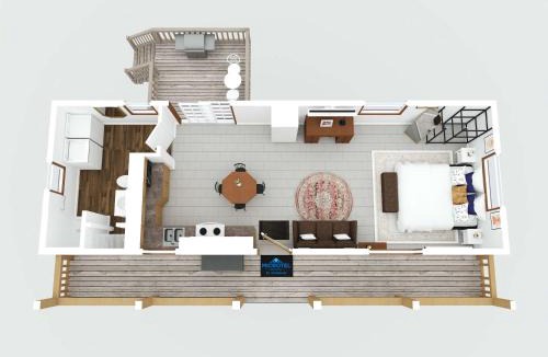 Williamstown House | Open Concept Cabin for 2 - Near Ark Encounter!