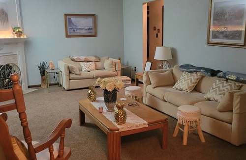 Goshen House | Peaceful riverfront home, 3 bedroom, sleeps 6, in Elkhart.