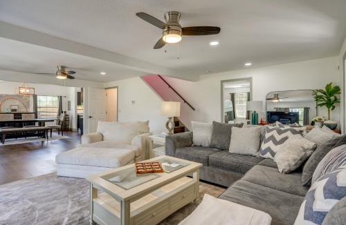 Dover House | Pool Table, Fire Pit: Spacious Home in Dover!