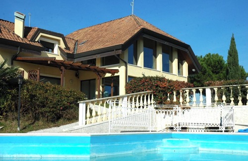 Misano Adriatico Villa | Portion of Villa with Pool
