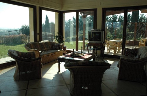 Misano Adriatico Villa | Portion of Villa with Pool