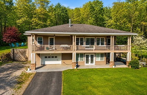 Conesus House | Private Conesus Retreat | Lake Views | Fire Pit