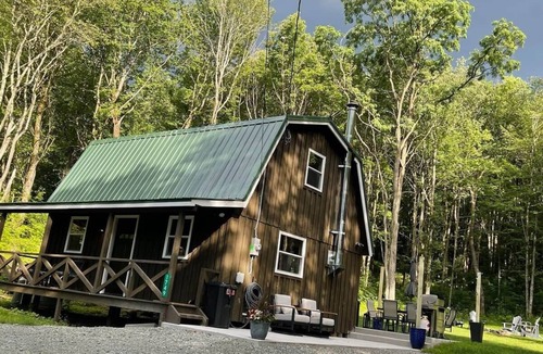 Thompson House | Private Cottage with Hot Tub Near Elk Mountain