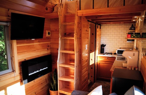 Stockwell Cabin | Private oasis - Tiny house on 60 acre Christmas tree farm