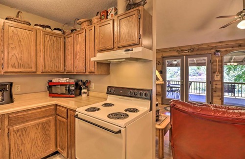 Boswell House | Private Riverfront Cabin with Ozark Mountain View!