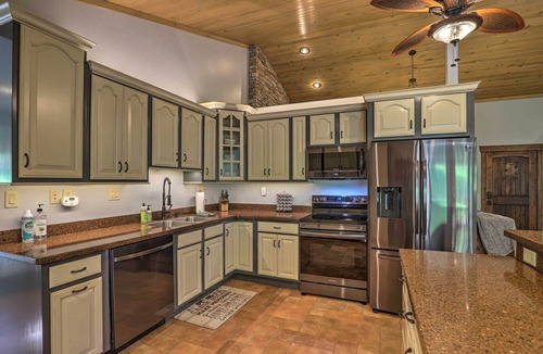 Burnsville Cabin | Relax Fireside: Burnsville Gem w/Game Room & Deck