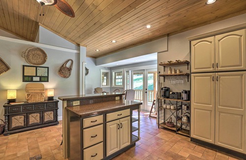 Burnsville Cabin | Relax Fireside: Burnsville Gem w/Game Room & Deck