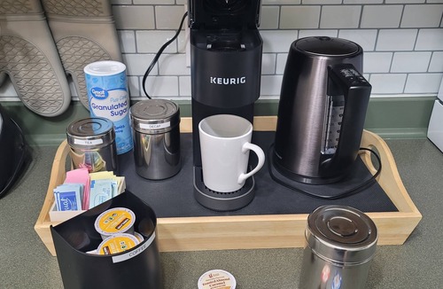 Decatur Apartment | Scenic Serene Spacious Studio 65in Smart TV WiFi Sun Ticket Laundry Full Kitchen