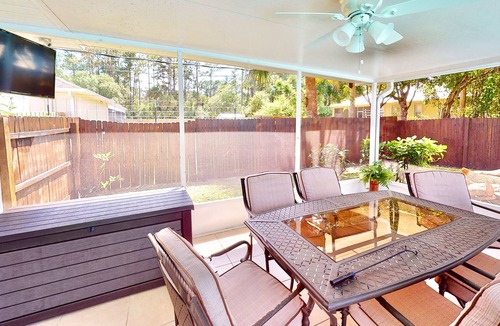 Florida Ridge House | Snowbird-friendly home with private pool, central AC, and WiFi - dogs welcome