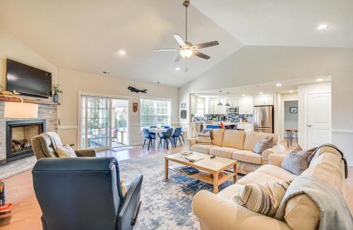 Cape Charles House | Stunning Cape Charles Retreat ~ 1 Mi to Beach