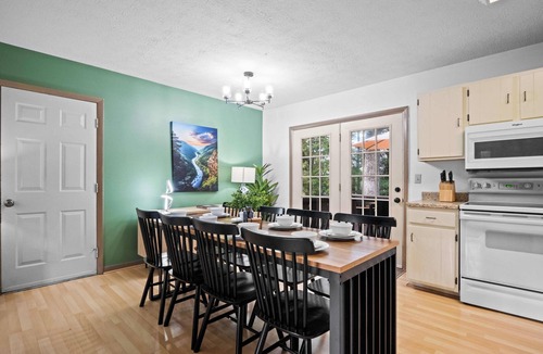 Summersville House | Summersville 3-Bedroom Retreat w/Hot Tub, Fire Pit, Game Room, and Outdoor Deck