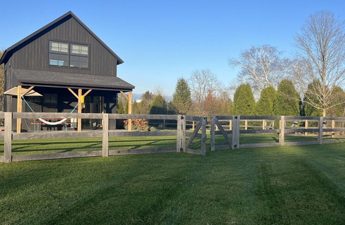 Lime Rock House | Tranquil, contemporary 1-bedroom barn with amazing views in charming Lakeville.