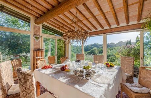 Capannori Villa | Villa Lorena, a Vintage Home with Indoor Pool