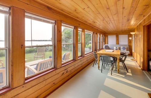 Clinton House | Waterfront Cottage w/Sunroom + Patio & Grill